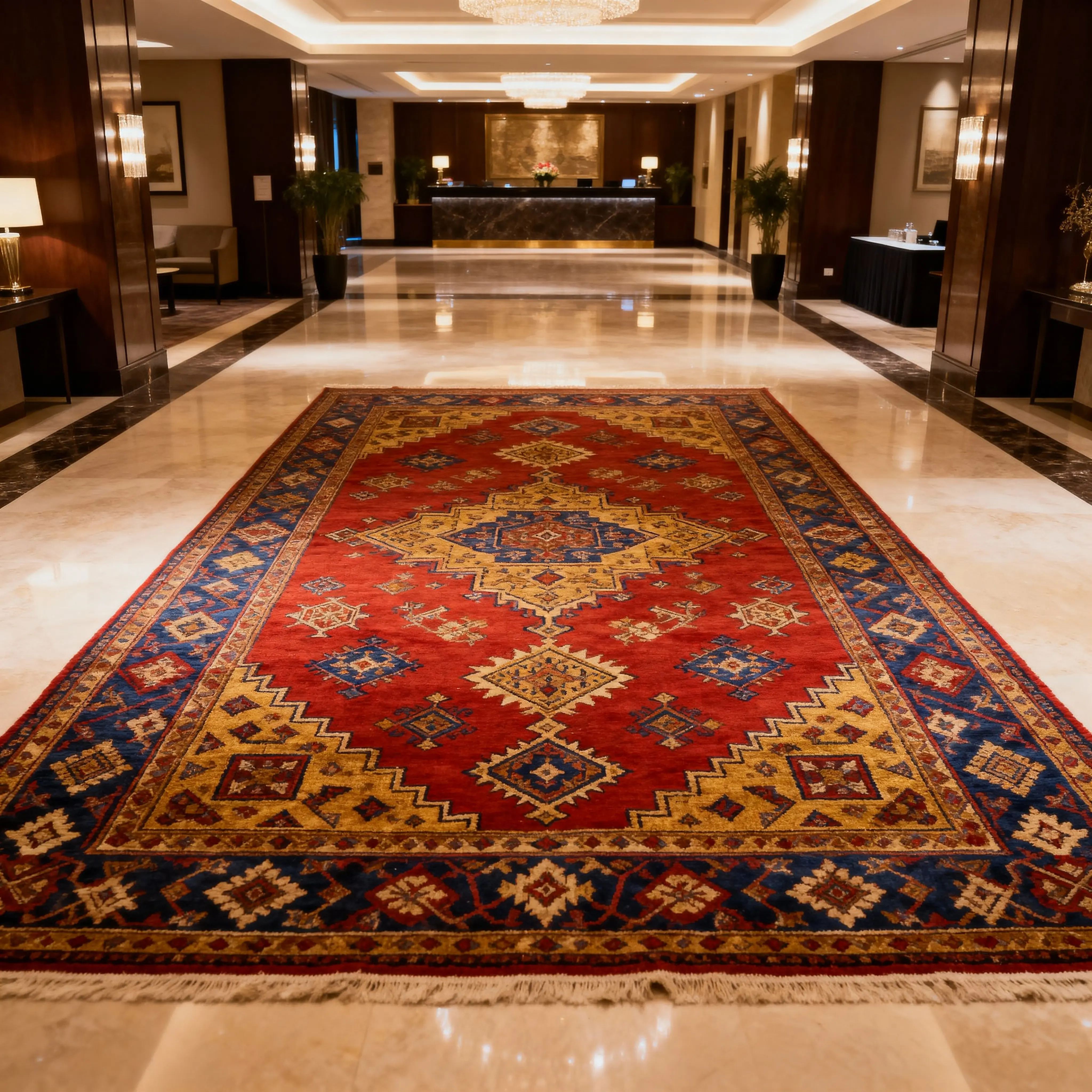Kilim vs. pile: choosing rugs for hospitality spaces